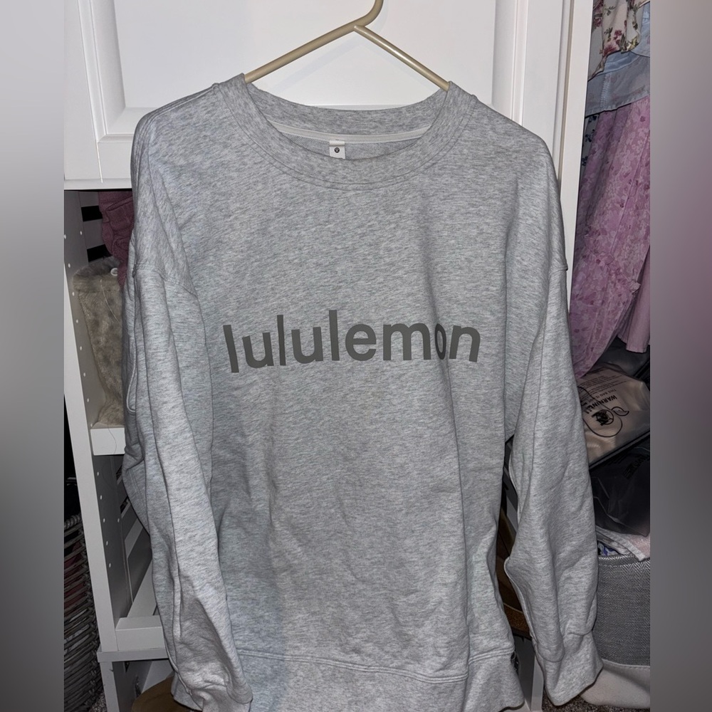 lululemon perfectly oversized graphic sweatshirt